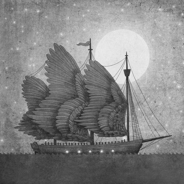 Terry Fan: Night Odyssey Square by Terry Fan
