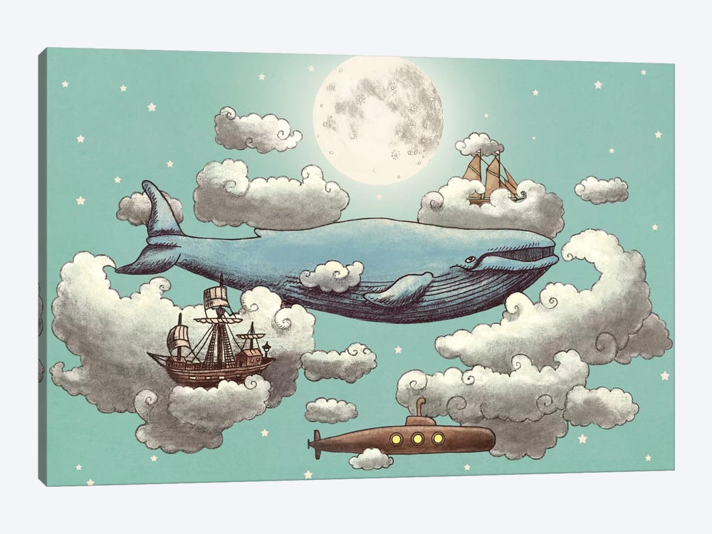 Ocean Meets Sky #2 by Terry Fan 1-piece Art Print
