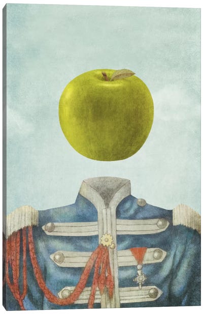 Sgt. Apple Canvas Art Print - The Son of Man Reimagined