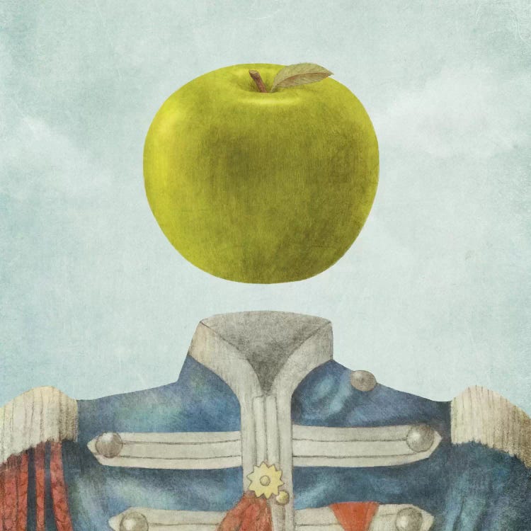 Sgt. Apple Square by Terry Fan wall art