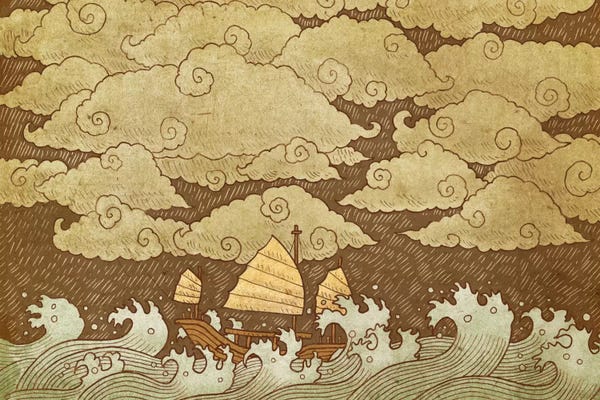 Children's Illustrations: Tempest by Terry Fan