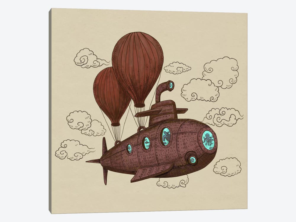 The Fantastic Voyage by Terry Fan 1-piece Canvas Wall Art