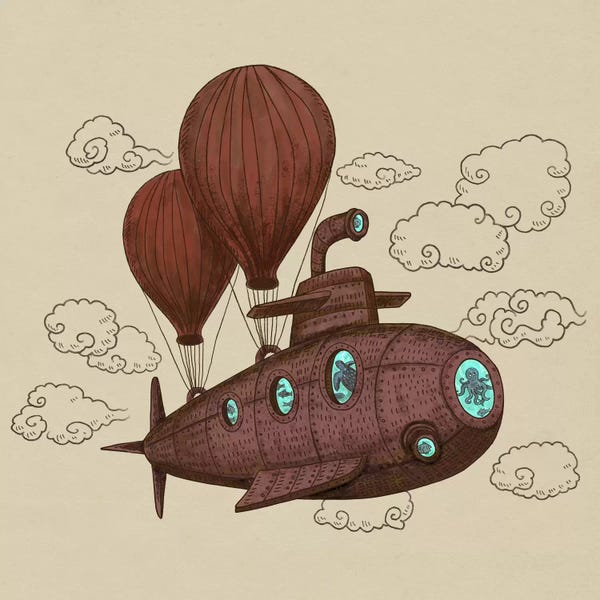 Children's Illustrations: The Fantastic Voyage by Terry Fan