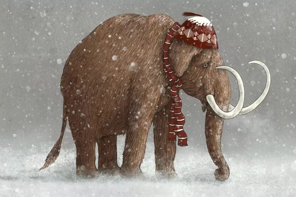 Children's Illustrations: The Ice Age Sucked by Terry Fan
