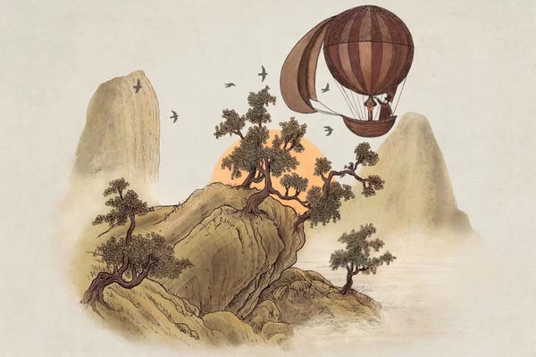 Book illustrations: The Journey by Terry Fan