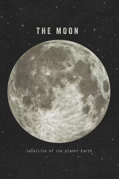 Kids Astronomy & Space Art: The Moon Landscape by Terry Fan