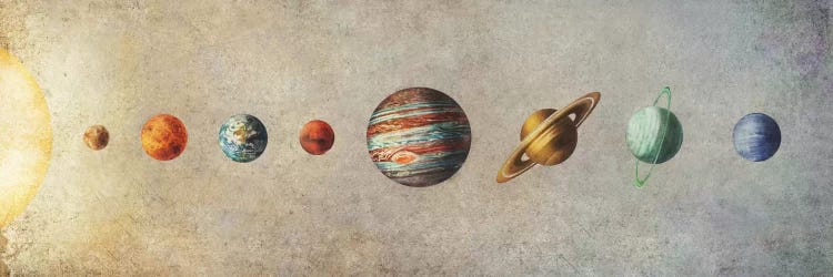 The Solar System by Terry Fan wall art