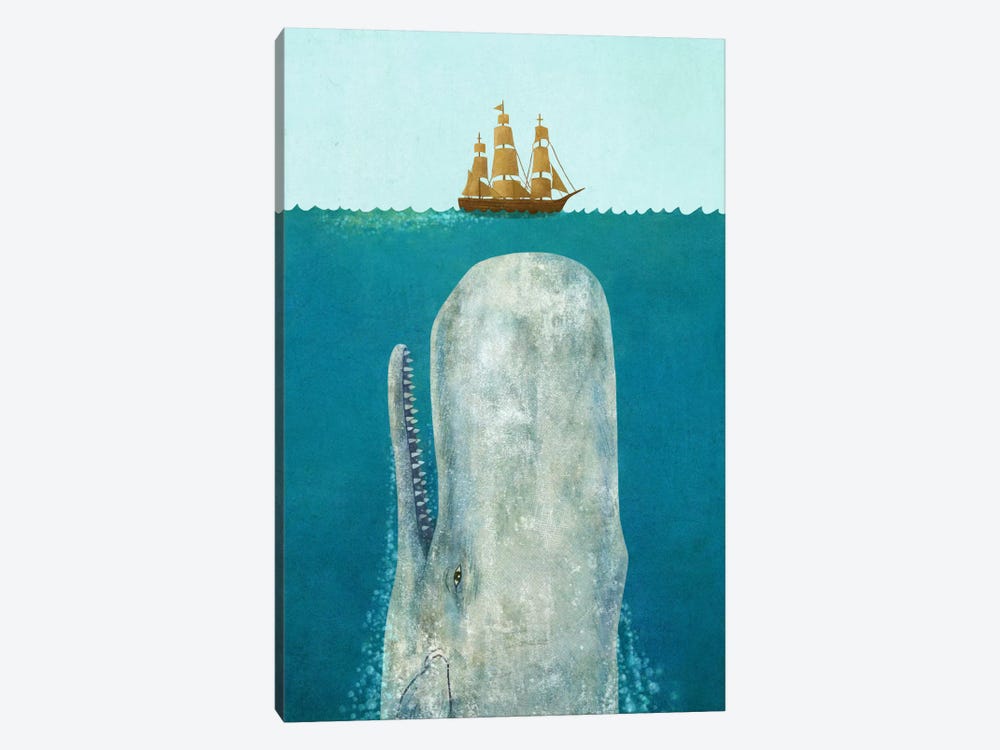 The Whale by Terry Fan 1-piece Canvas Art Print