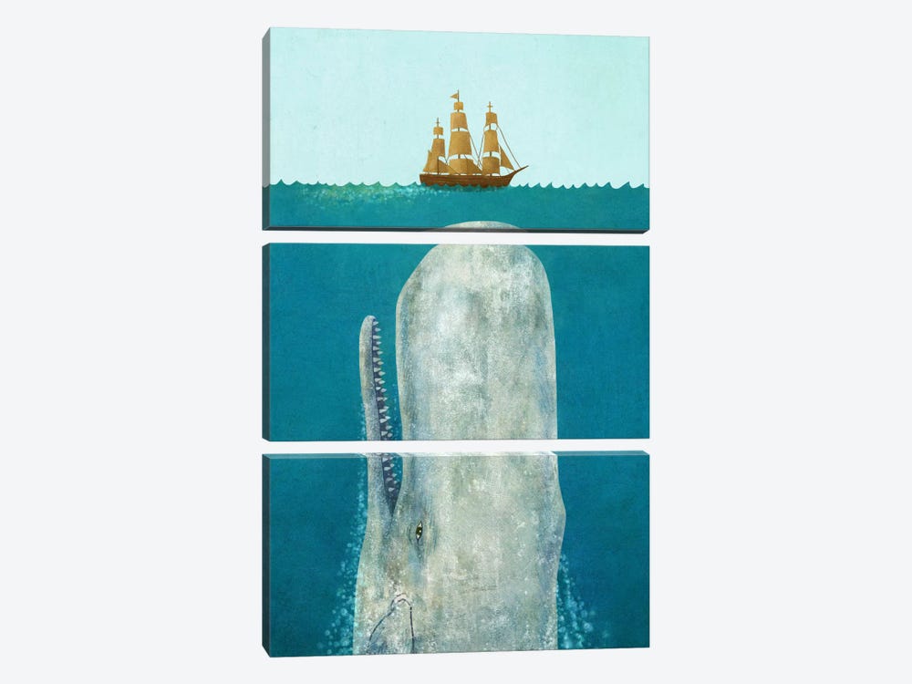 The Whale 3-piece Art Print