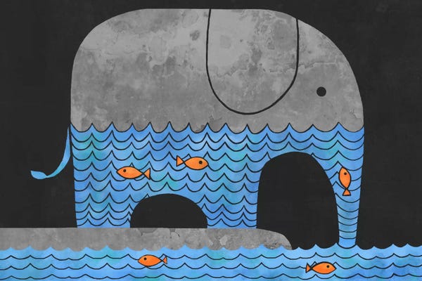 Book illustrations: Thirsty Elephant by Terry Fan