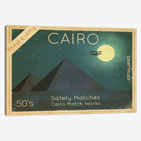 Cairo Safety Matches #1 Canvas Print #TFN23} by Terry Fan Canvas Art Print