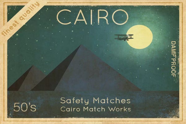 Terry Fan: Cairo Safety Matches #1 by Terry Fan