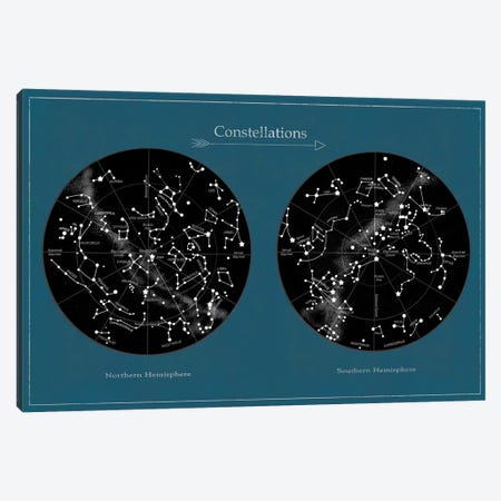 Constellations Canvas Print #TFN240} by Terry Fan Art Print