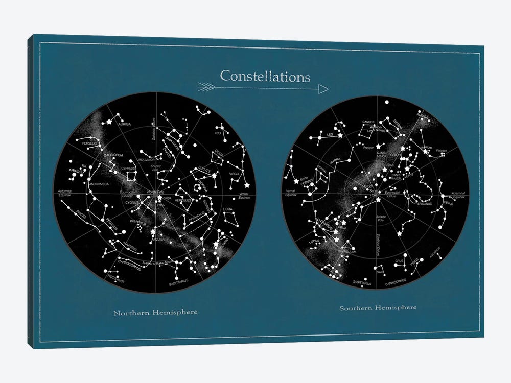 Constellations by Terry Fan 1-piece Canvas Art Print