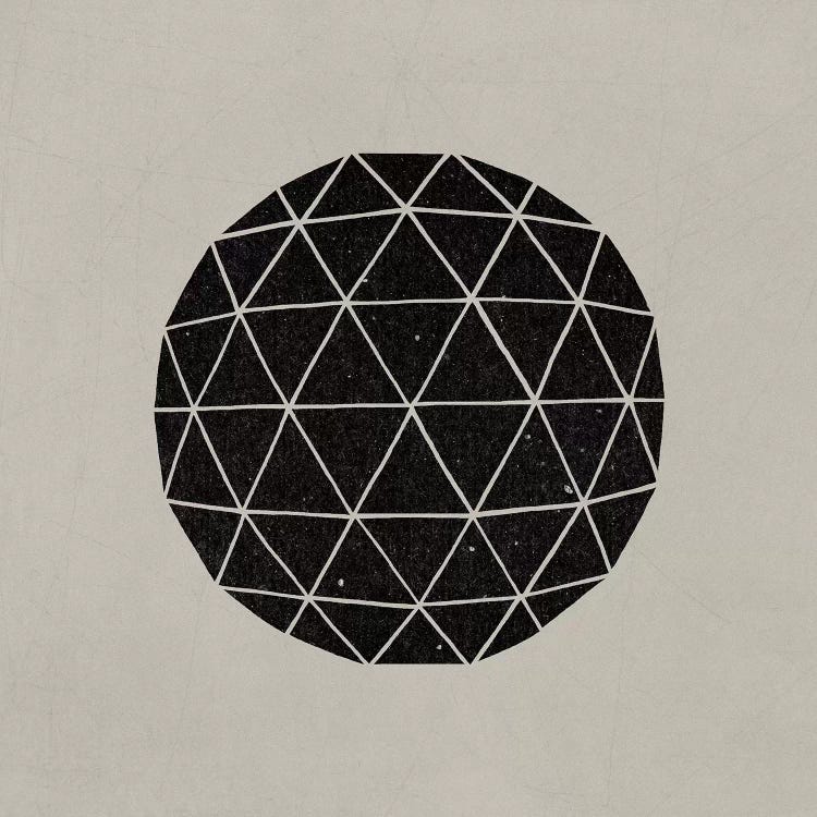 Dark Geodesic by Terry Fan wall art