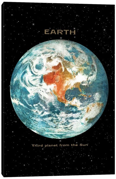 Earth II Canvas Art Print - Terry Fan