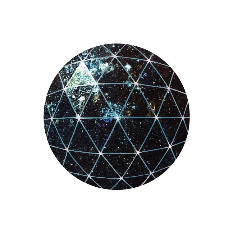Galaxy Geodesic by Terry Fan wall art