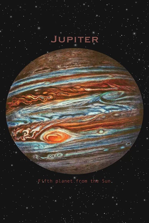 Jupiter by Terry Fan wall art