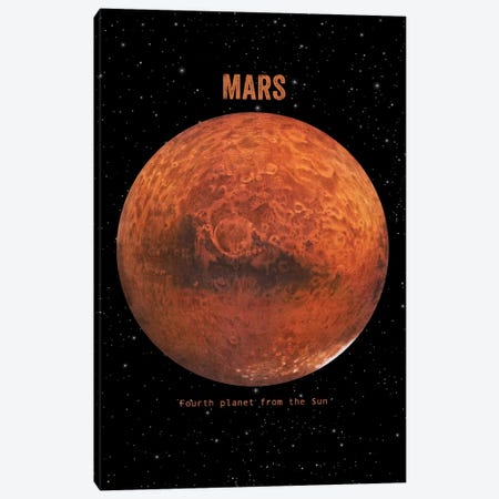 Mars Canvas Print #TFN245} by Terry Fan Canvas Artwork
