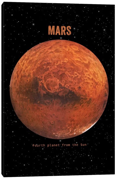 Mars Canvas Art Print