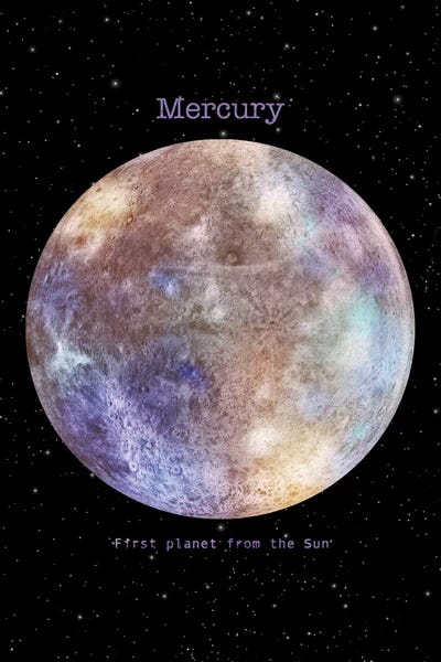 Astronomy & Space: Mercury by Terry Fan