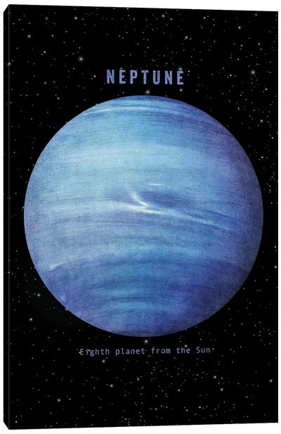 Neptune Canvas Art Print - Terry Fan