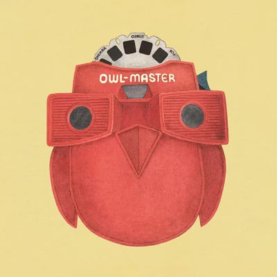 Owl Master by Terry Fan art print