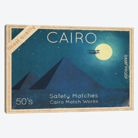 Cairo Safety Matches #2 Canvas Print #TFN24} by Terry Fan Canvas Art