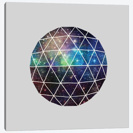 Space Geodesic Canvas Print #TFN251} by Terry Fan Canvas Artwork