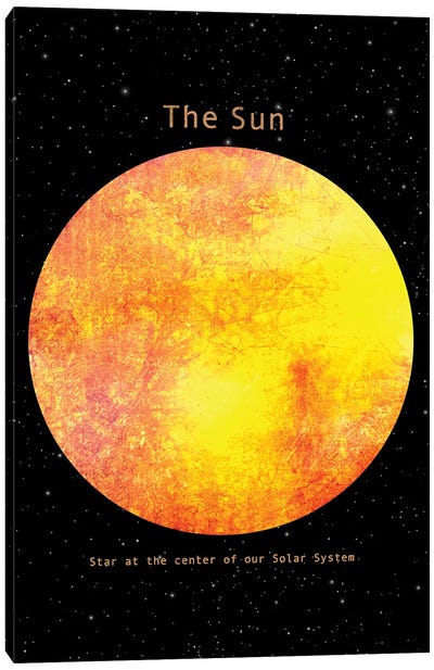 The Sun Canvas Art Print - Terry Fan