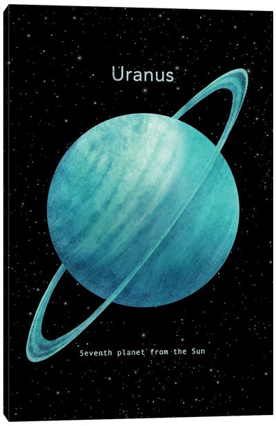 Uranus Canvas Art Print - Terry Fan