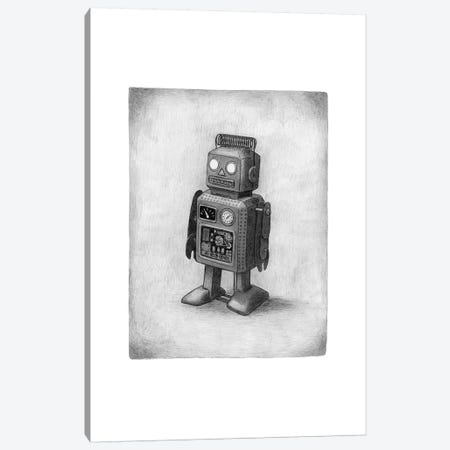 Lonely Robot Canvas Print #TFN264} by Terry Fan Canvas Wall Art