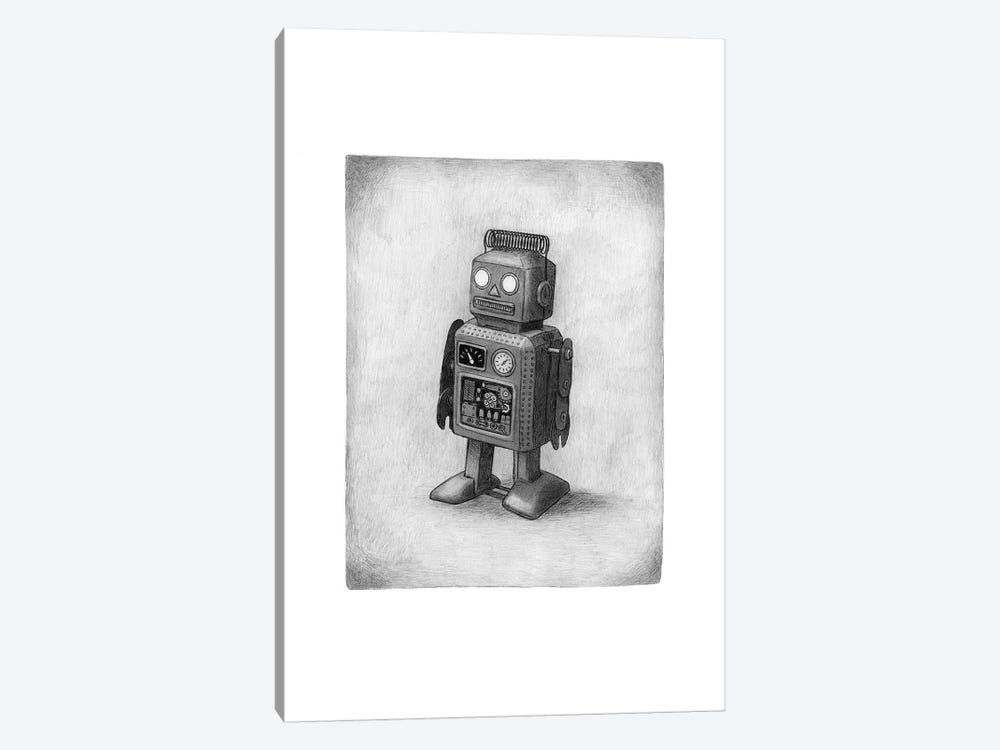 Lonely Robot by Terry Fan 1-piece Art Print