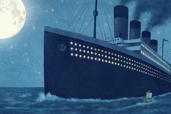 Cruise Ships: Close Encounter by Terry Fan