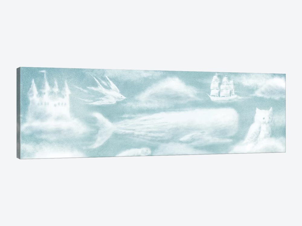 Cloud Animal Endpapers ! by Terry Fan 1-piece Art Print