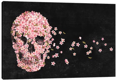 A Beautiful Death Landscape Canvas Art Print - Flower Art