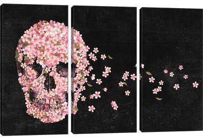 A Beautiful Death Landscape Canvas Art Print - 3-Piece Decorative Art