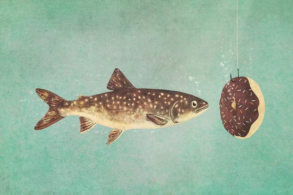 Book illustrations: Irresistible Bait by Terry Fan