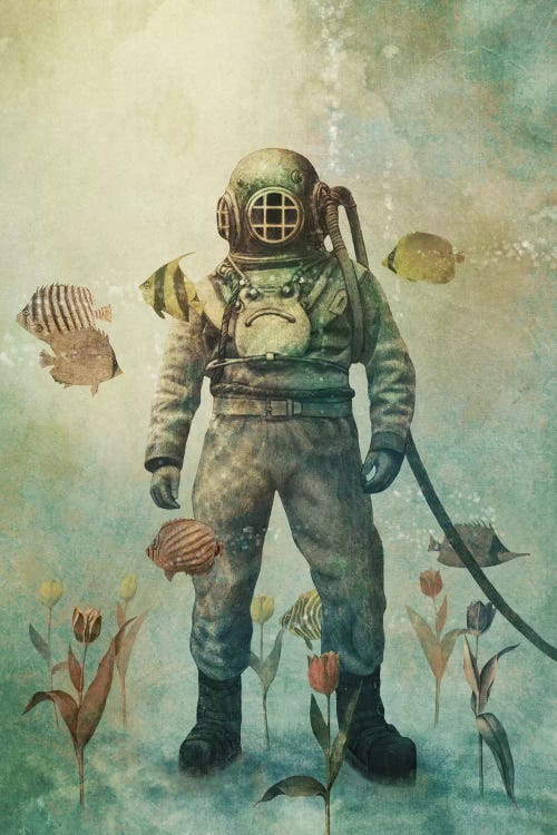 Deep Sea Garden #1 by Terry Fan wall art