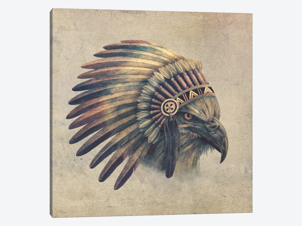 Eagle Chief #1 by Terry Fan 1-piece Canvas Print