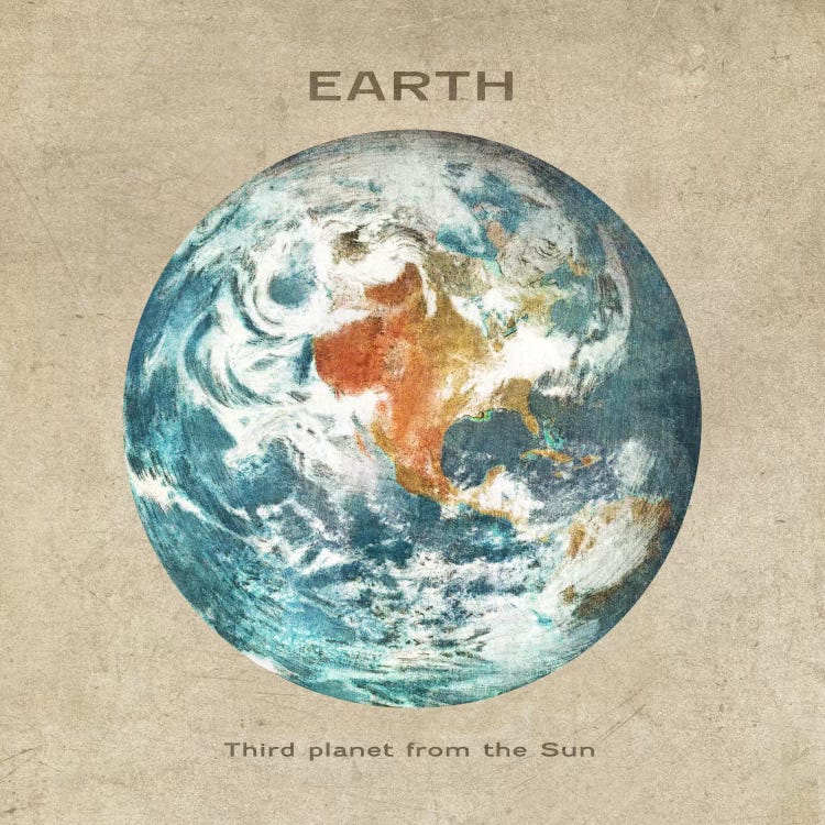 Earth I by Terry Fan wall art
