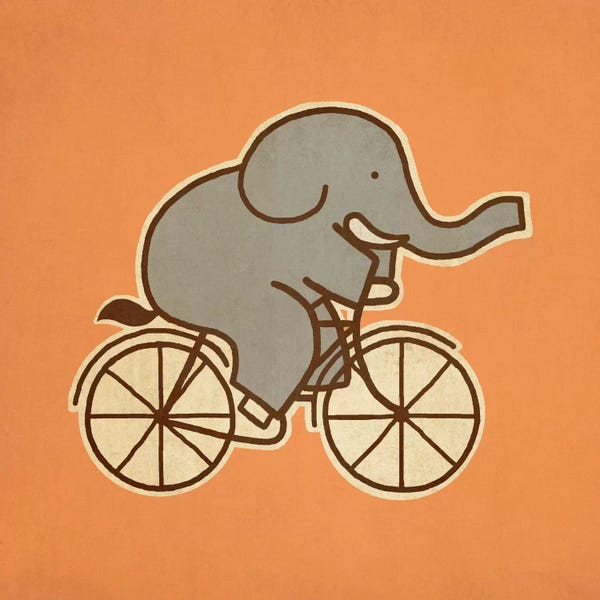Cycling: Elephant Cycle #1 by Terry Fan