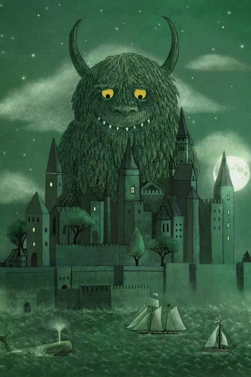 Age Of The Giants by Terry Fan wall art