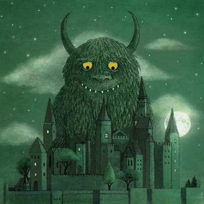 Age Of The Giants Square by Terry Fan art print