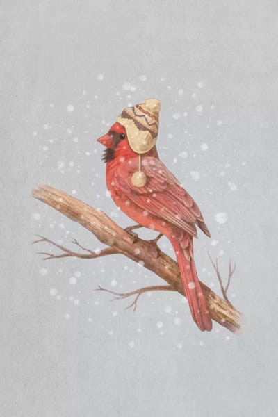 Children's Illustrations: First Snow Portrait #2 by Terry Fan