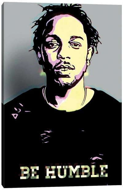 Humble Canvas Art Print - Kendrick Lamar