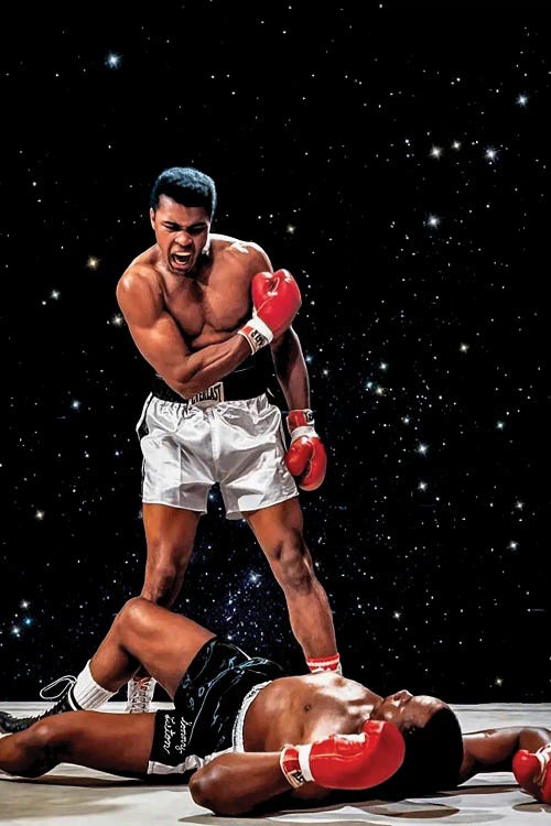 Ali Stars by TJ wall art