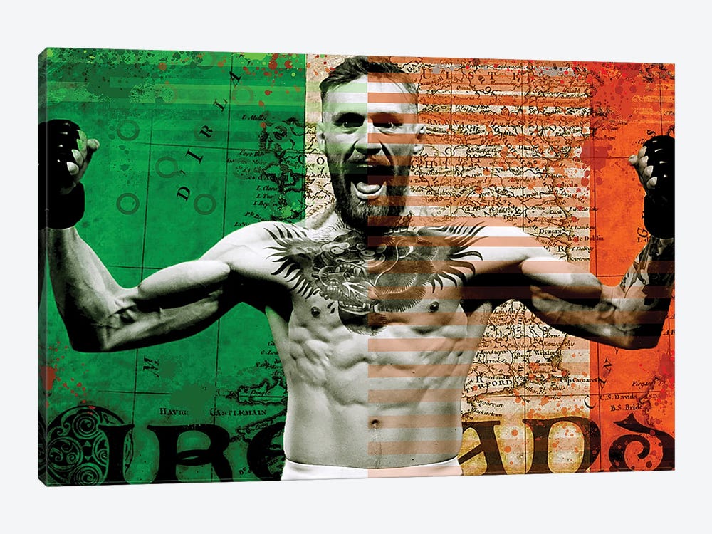 Ireland Flag Mcgregor by TJ 1-piece Art Print