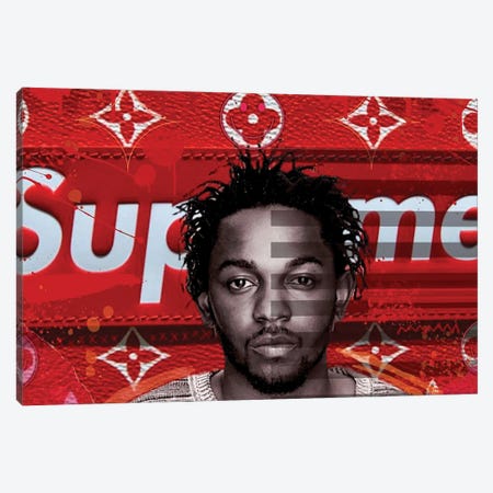 Kendrick Supreme Canvas Print #TFP24} by TJ Canvas Wall Art