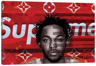 Kendrick Supreme Canvas Art Print - Kendrick Lamar